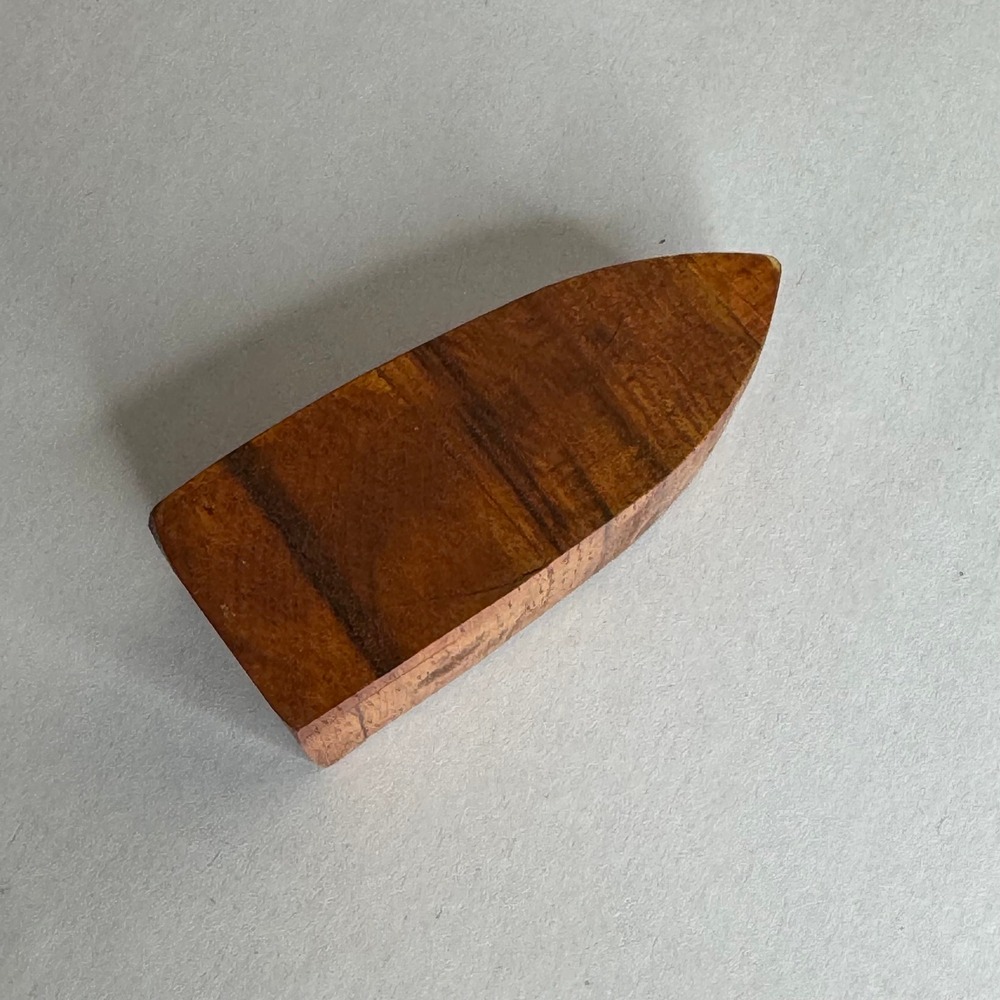Vintage Folk Art Handcrafted Wooden Puzzle Box Small Trinket Case - Picture 10 of 16